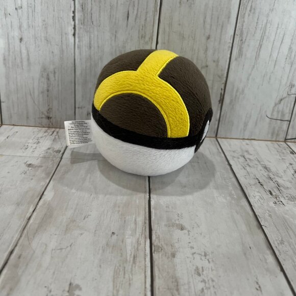 Pokemon Ultra Ball Plush Stuffed Toy 5" Tomy - Picture 5 of 5